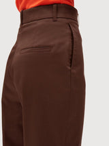 Trousers Warmaar Brown In Organic Cotton | Armedangels