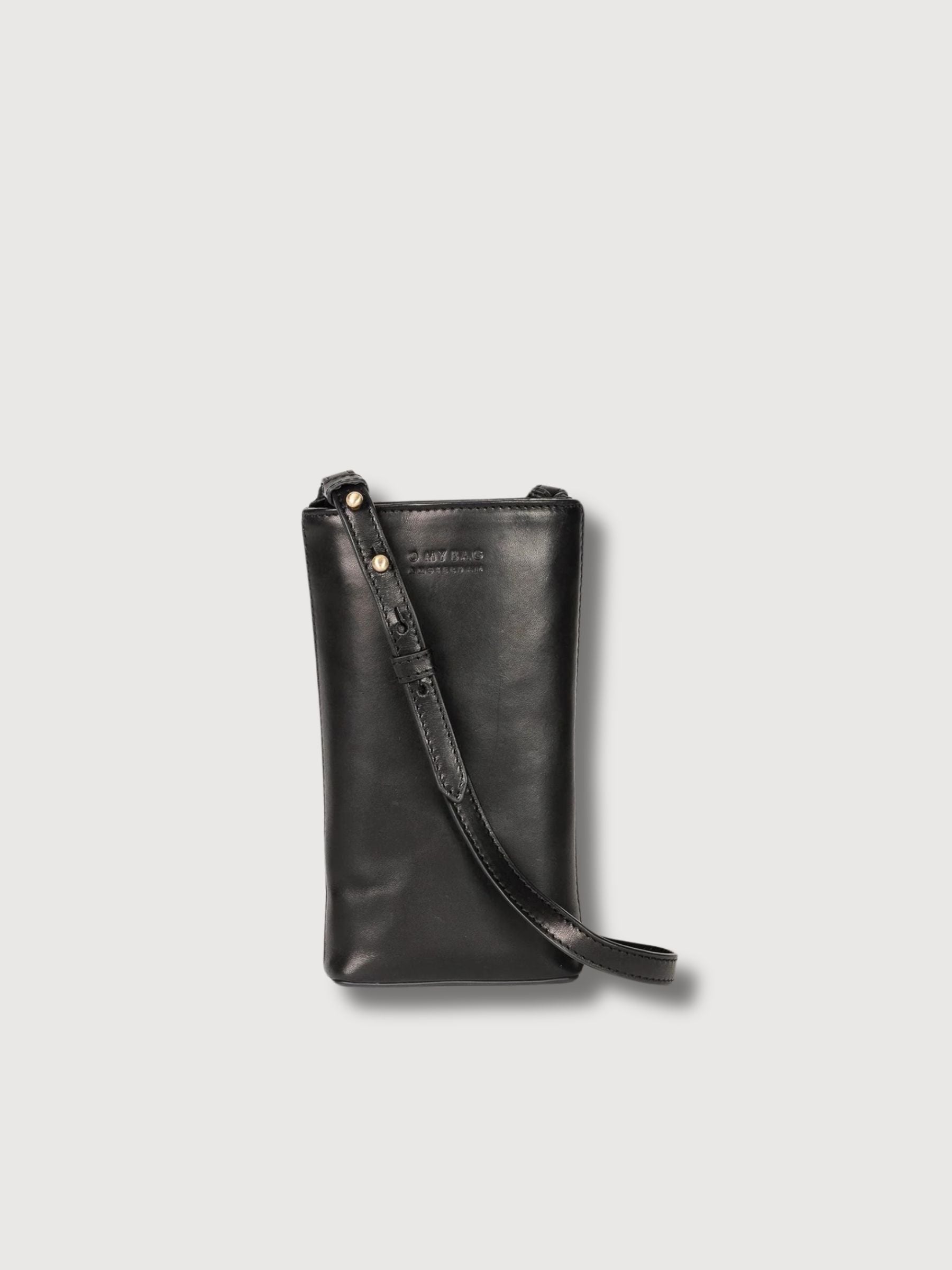 Phone Bag Charlie Leather Black | O My Bag