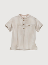 Short sleeve shirt Baby boy Striped Organic cotton | People Wear Organic