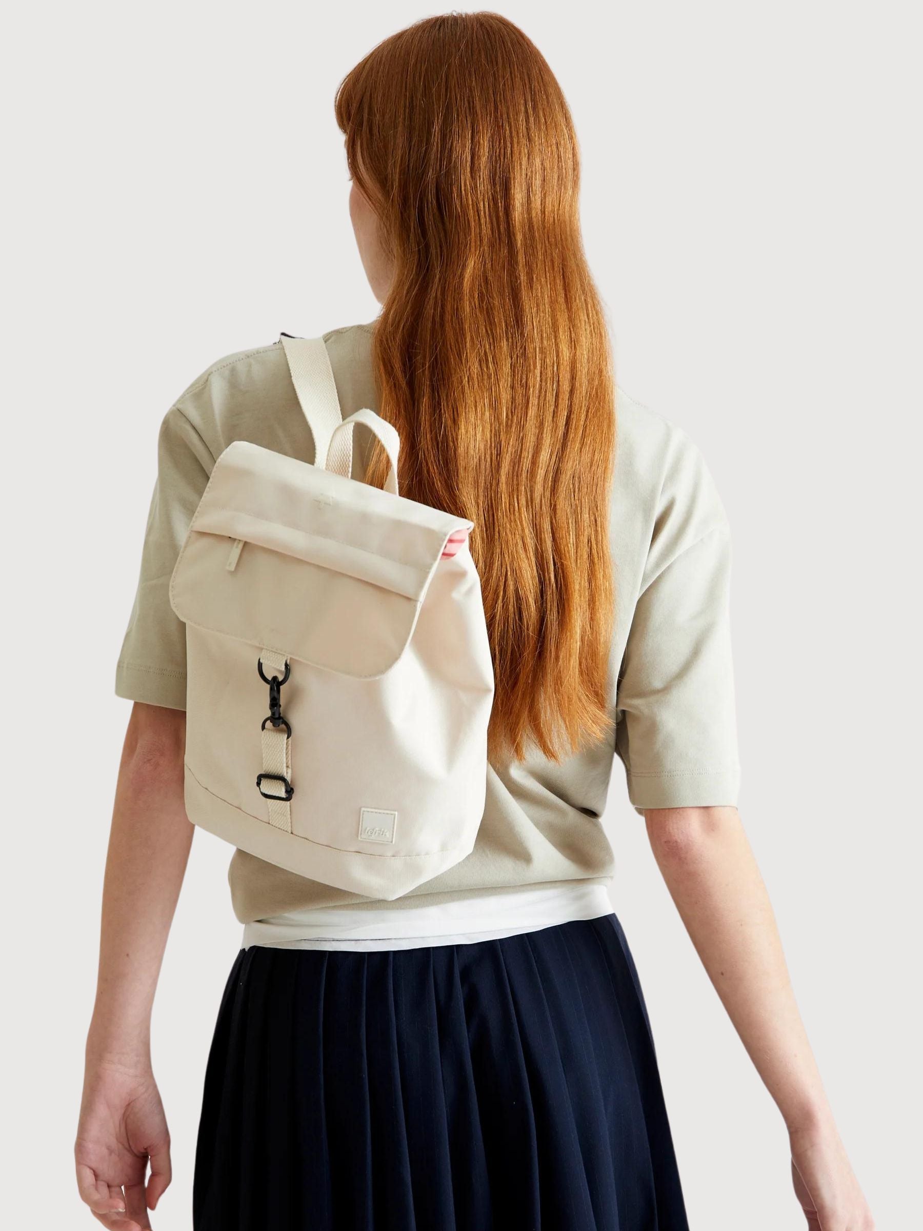 Backpack Scout Mini Ecru | Lefrik