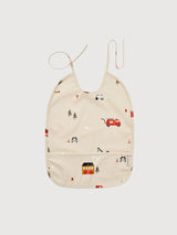 Bib Lai Emergency Vehicle / Sandy made of Recycled Polyester | Liewood