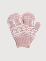 Pink Tree gloves in polylana | Nikin