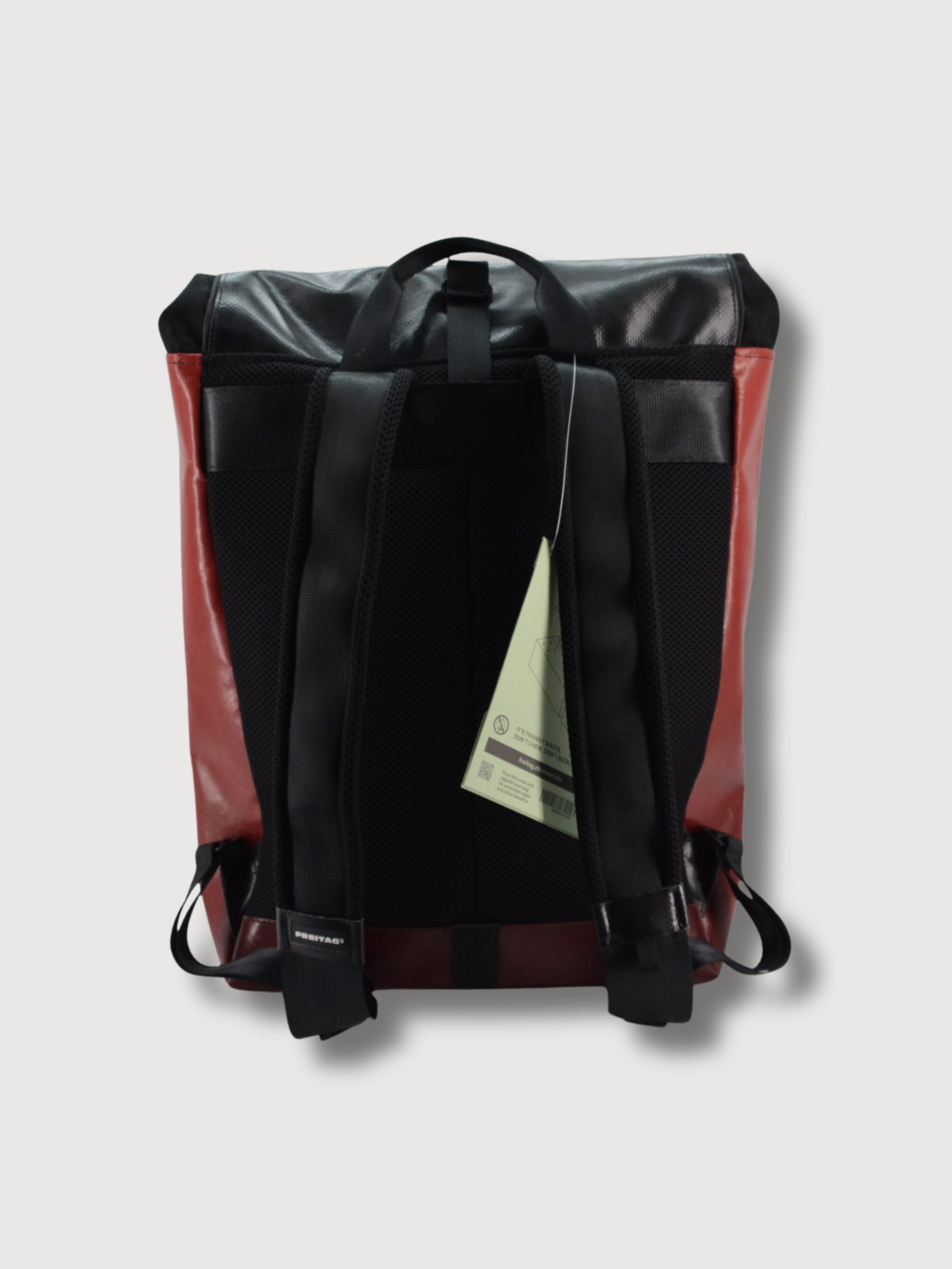 Clapton Rucksack Rot-Schwarz | Freitag