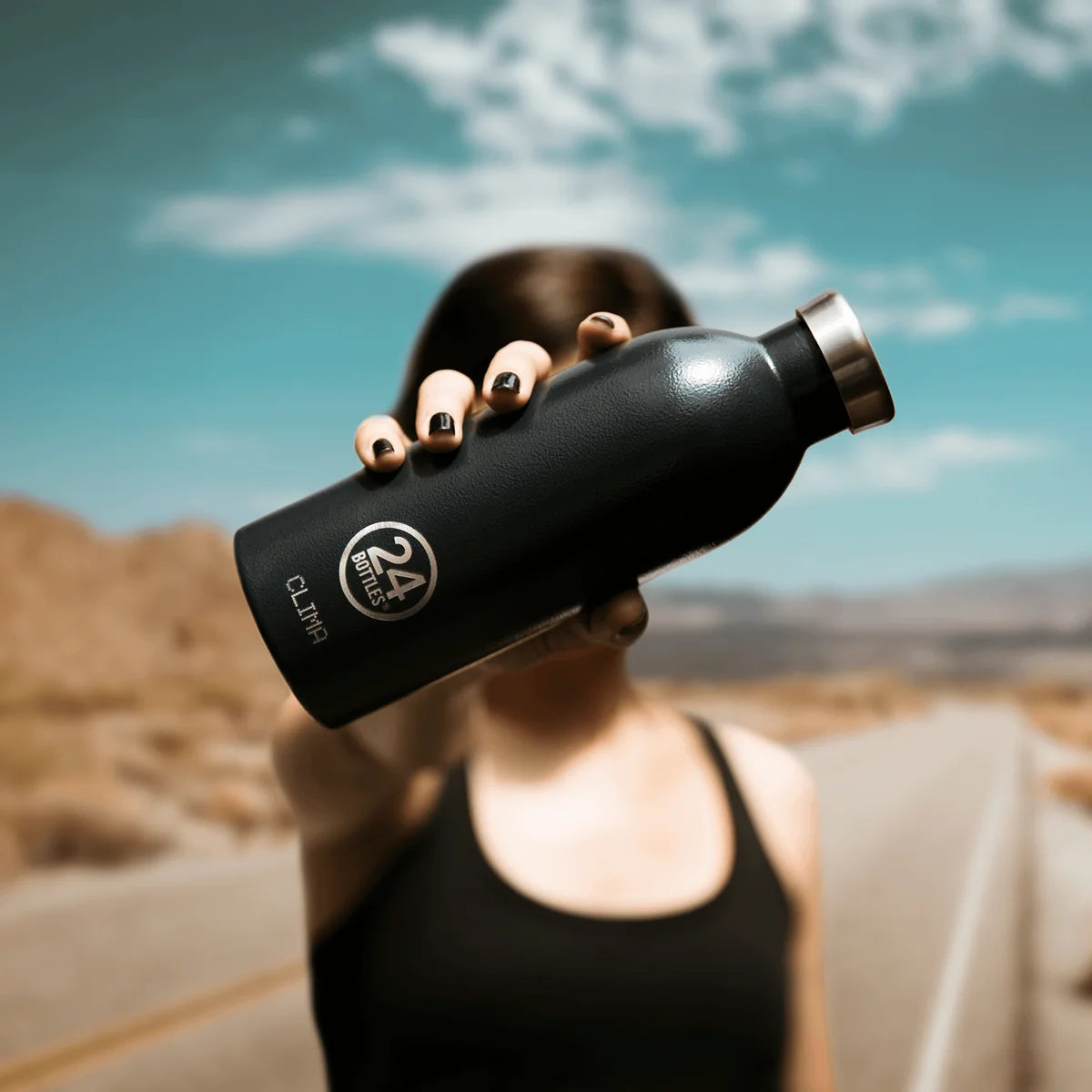 Clima Bottle Rustic Deep Blue | 24Bottles