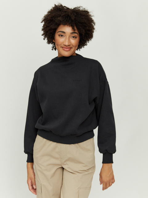 Mona Pullover Schwarz Damen | Mazine