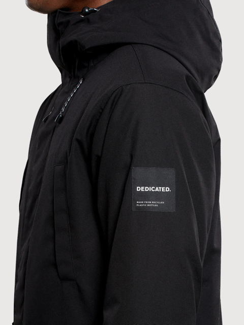 Parka Jacke stavanger schwarz | Dedicated