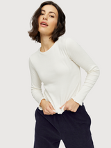 Malbis Longsleeve OffWhite Women | Mazine