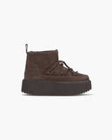 Classic Low Platform Boots Brown | Inuiki