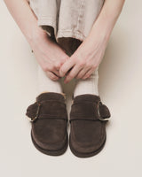 Shearling Mule Soft Brown | Inuiki