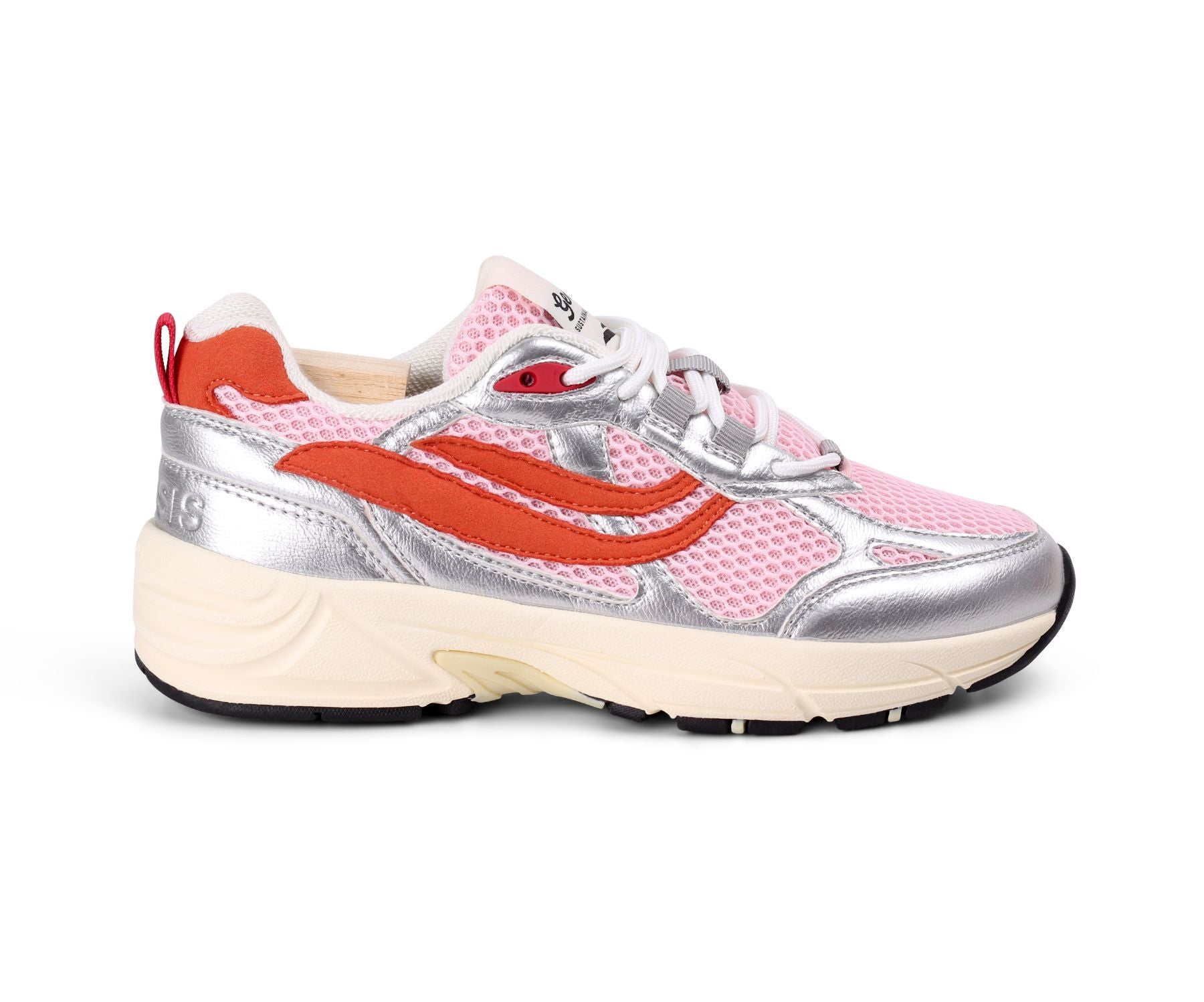 Sneaker Eco 99 Silber/Orange/Blau | Genesis