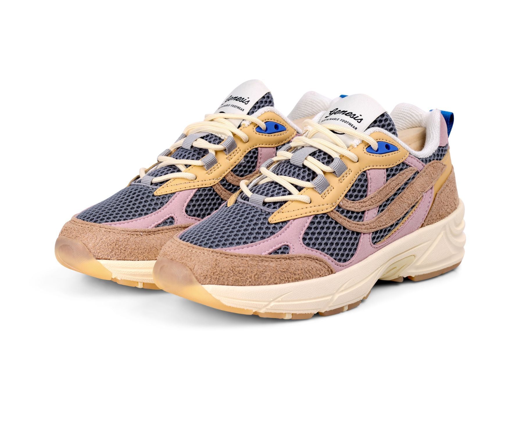 Sneaker Eco 99 Beige/Nudo/Rosa/Grigio | Genesis