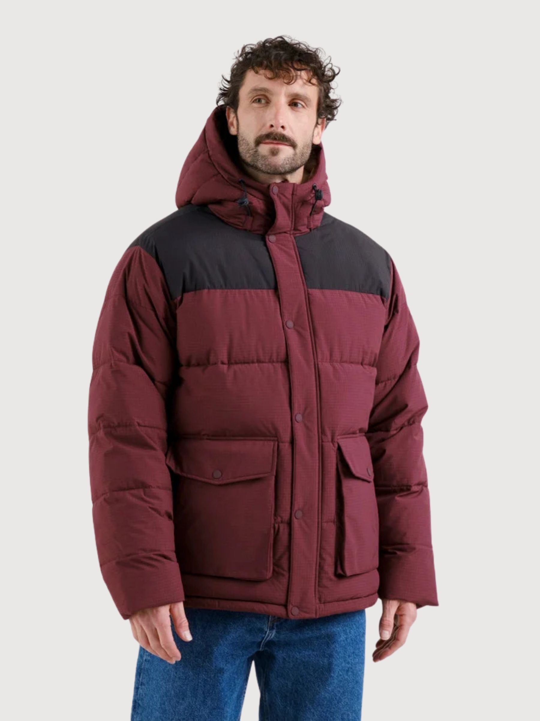 Puffer Jacket Vasa Red Man | Dedicated