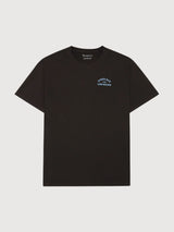 T-Shirt Print Brown Man | Knowledge Cotton Apparel