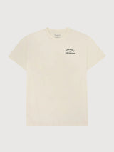 T-Shirt Print White Man | Knowledge Cotton Apparel