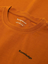 T-Shirt Print Yellow Man | Knowledge Cotton Apparel