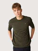 T-Shirt Loke Green Man | Knowledge Cotton Apparel