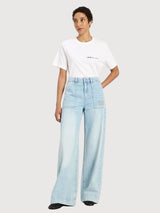 Jeans Tide Light Blue in Cotton | Lanius