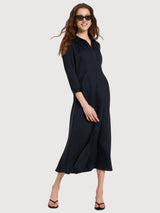 Midikleid aus TENCEL™ Midnight | Lanius