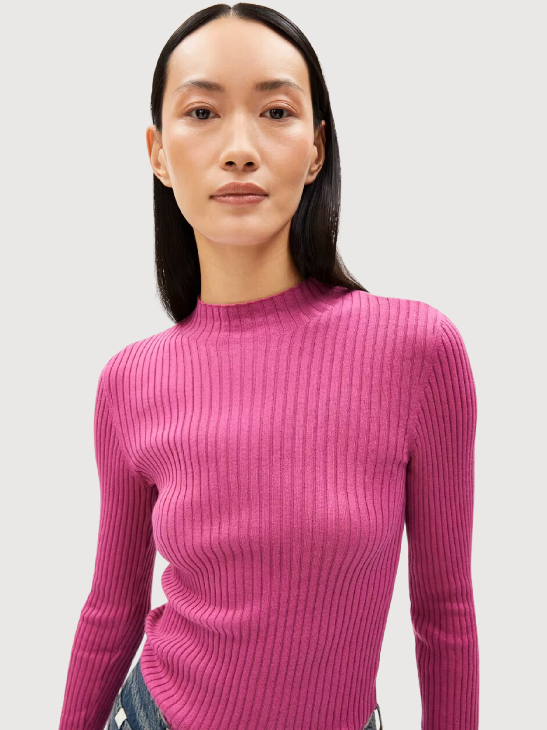 Alaania Pullover Berry Damen | Armedangels