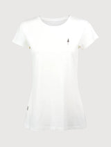 Woman Tree T-Shirt White Organic Cotton I Nikin