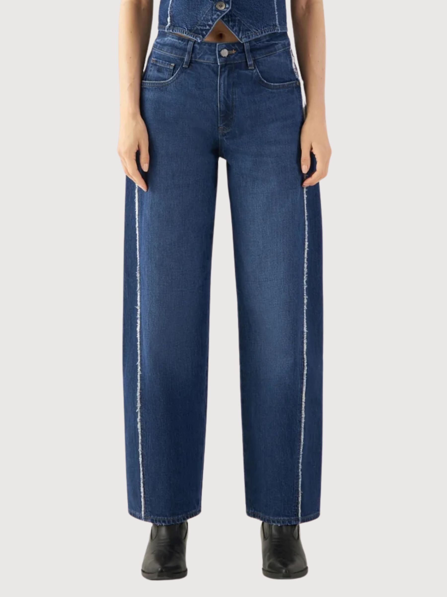 ASH Barrel Leg Minimal Stretch Frange | Dawn