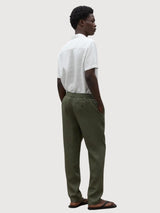 Trousers Ethica Green in Linen | Ecoalf