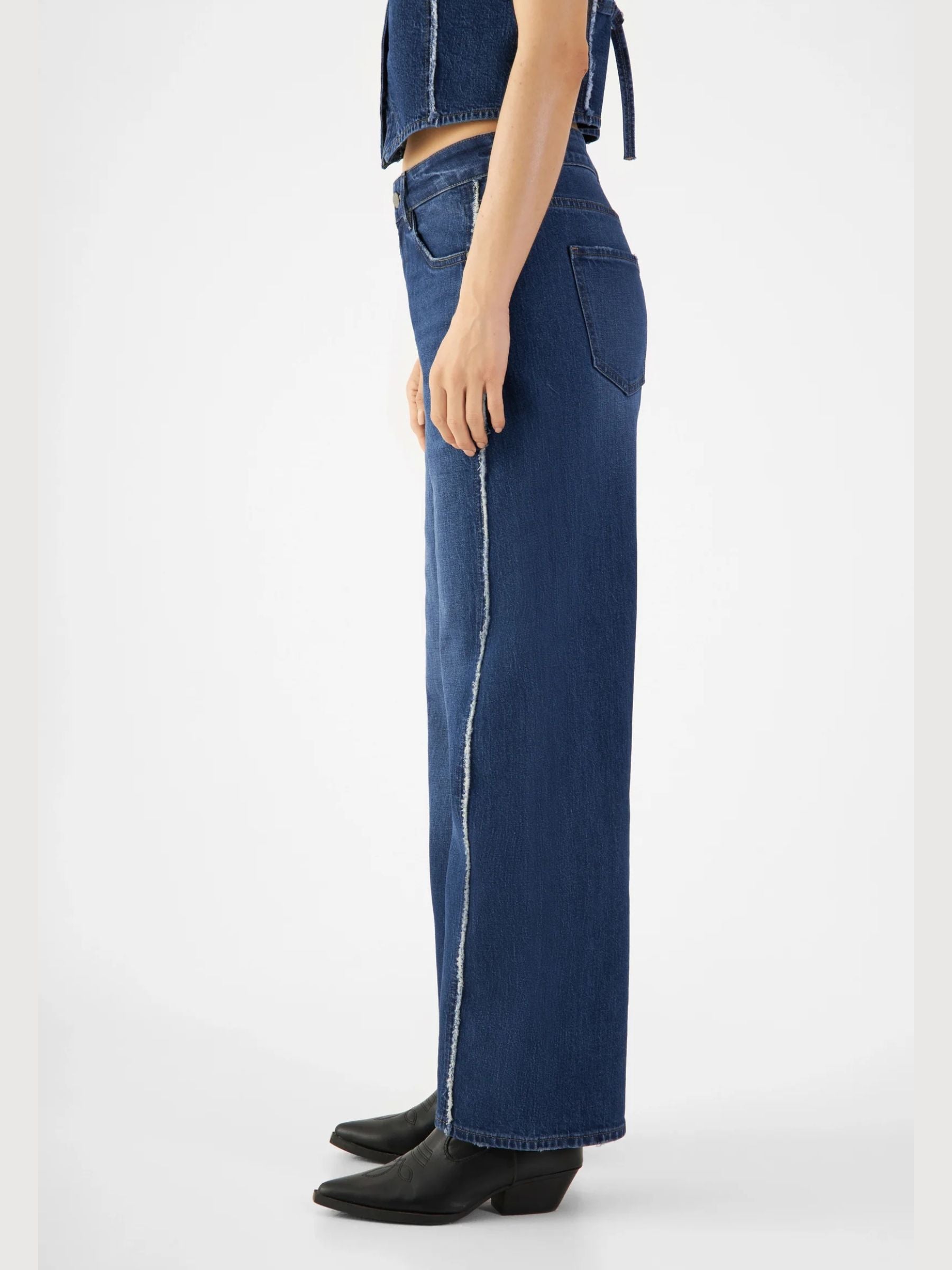 ASH Barrel Leg Minimal Stretch Frange | Dawn