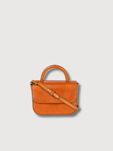 Nano Bag Cognac Braun in Leder | O My Bag
