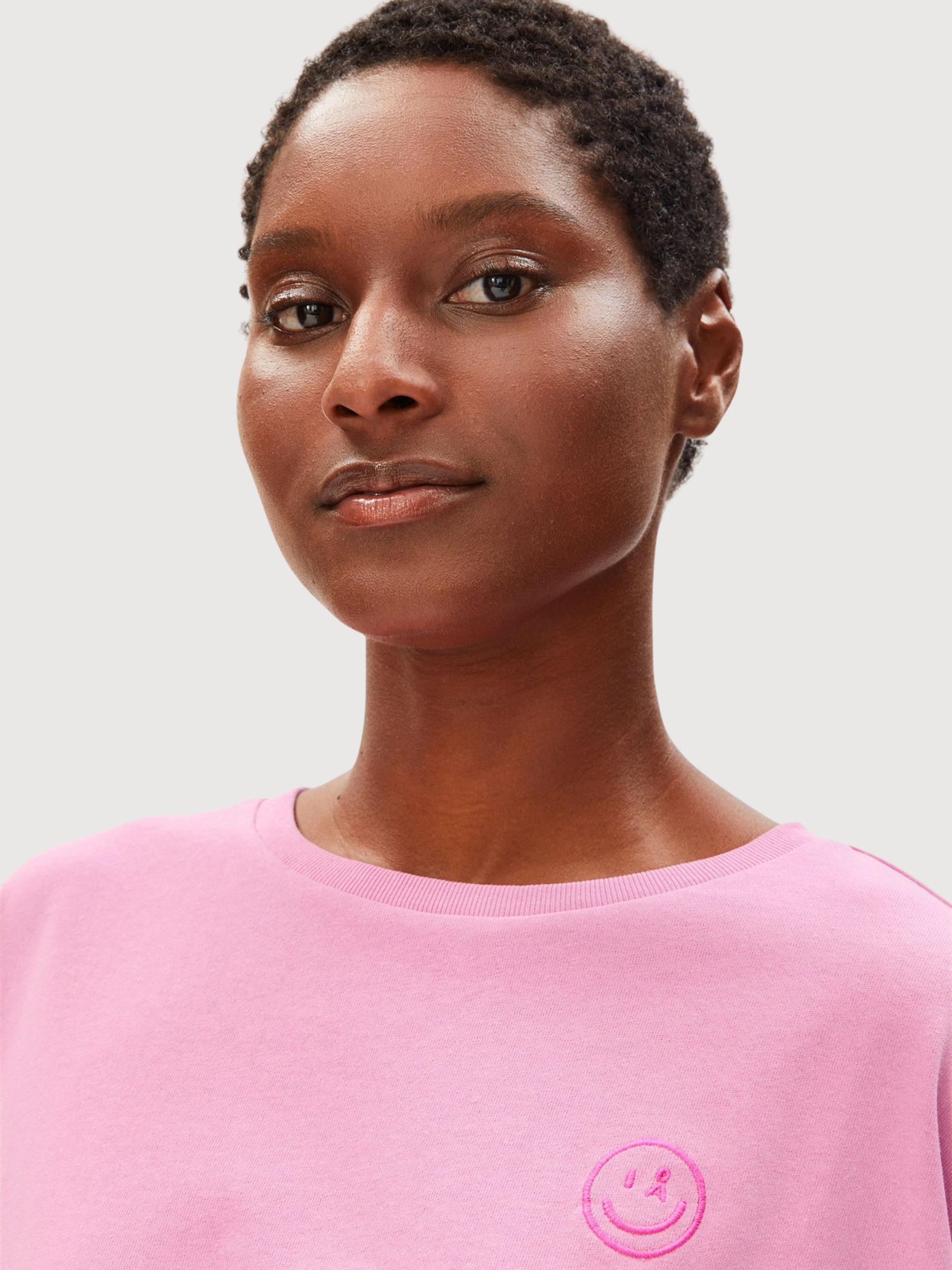T-Shirt Giannaa Washed Berry | Armedangels
