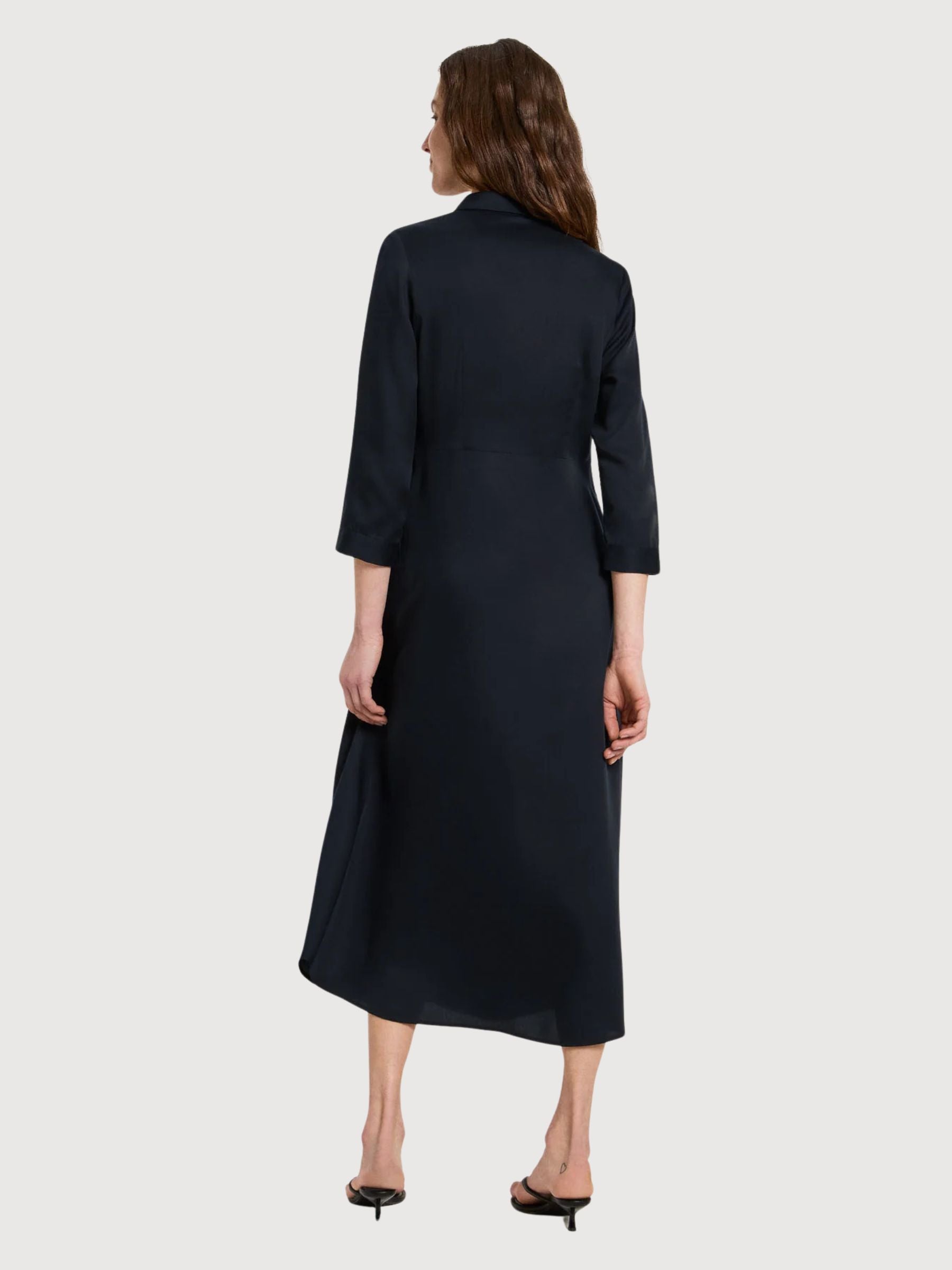 Midikleid aus TENCEL™ Midnight | Lanius