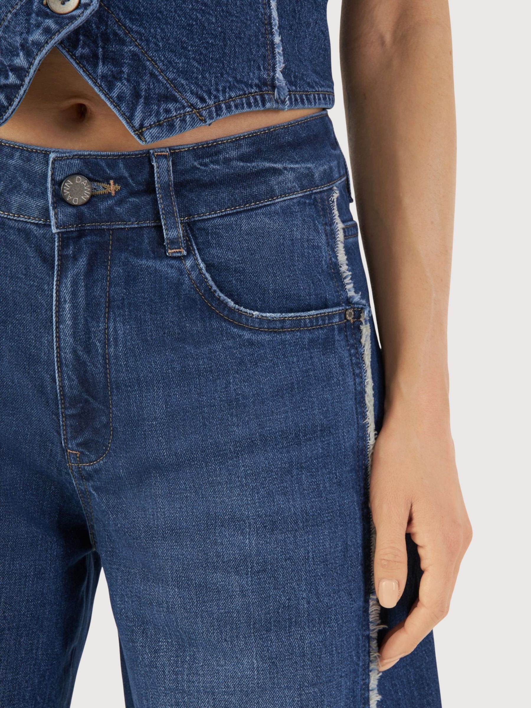 ASH Barrel Leg Minimal Stretch Frange | Dawn