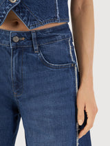 ASH Barrel Leg Minimal Stretch Fringes | Dawn