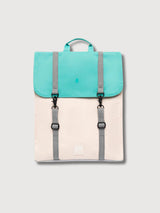 Backpack Handy Acqua Green & Ecru | Lefrik