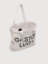 Bag Canvas Tote Cloud Cream | Gaston Luga