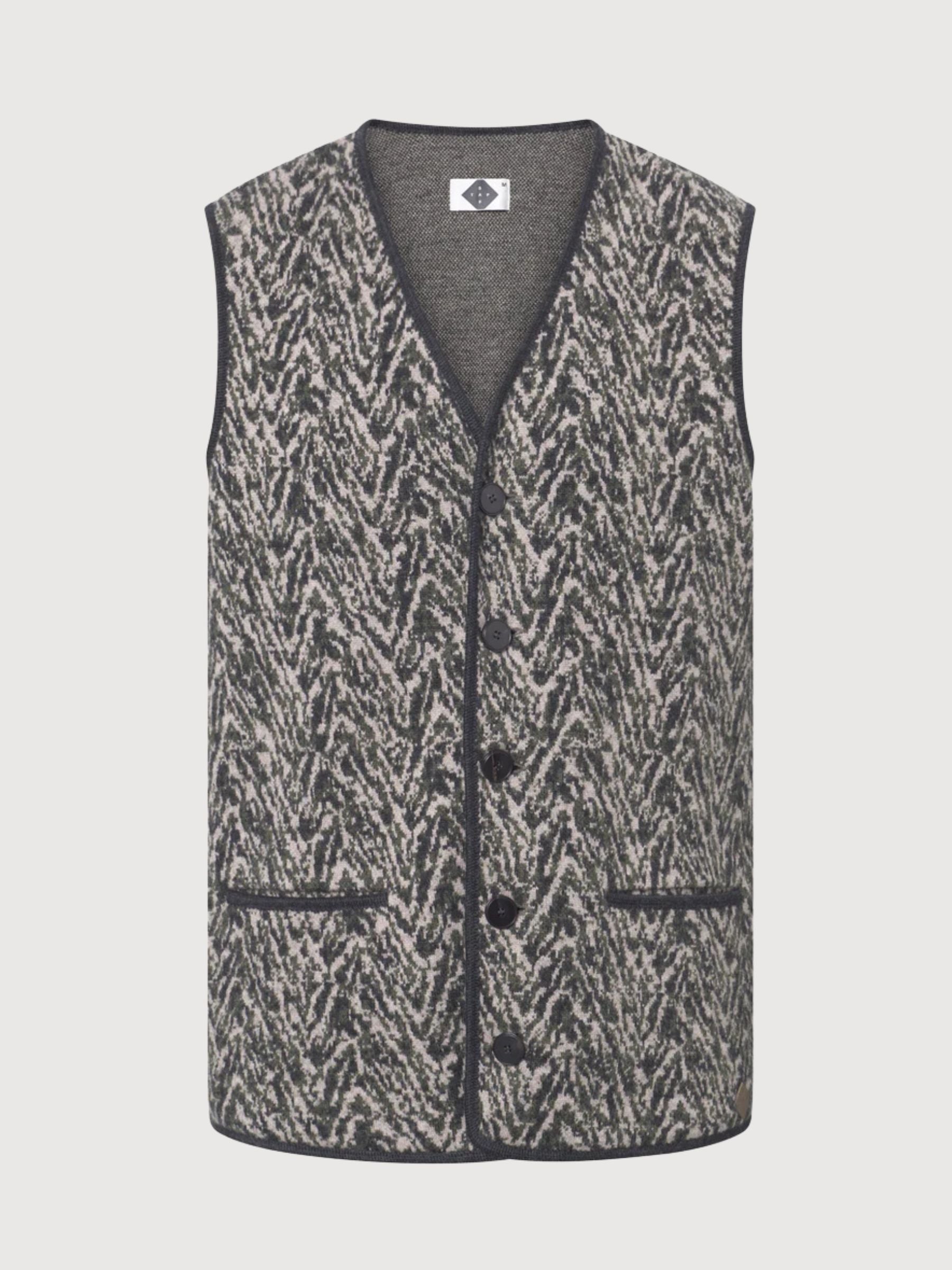 Vest Gale Dark Grey | Stapf