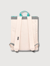 Backpack Handy Acqua Green & Ecru | Lefrik