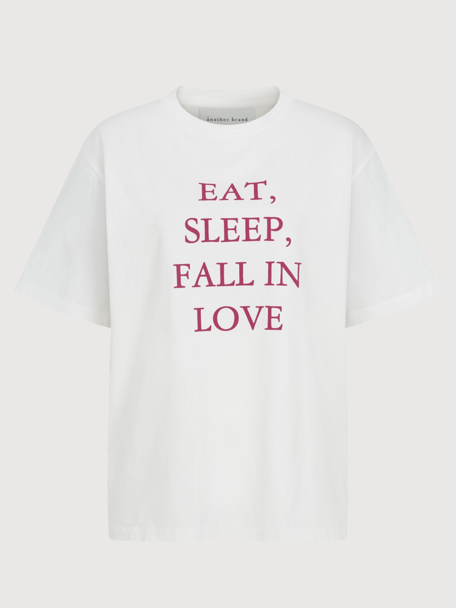 T-Shirt Eat.Sleep White Woman | Another Brand
