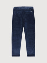 Baumwoll-Cordhose „Nachthimmel“ von Chuck | KNOWLEDGE COTTON APPAREL