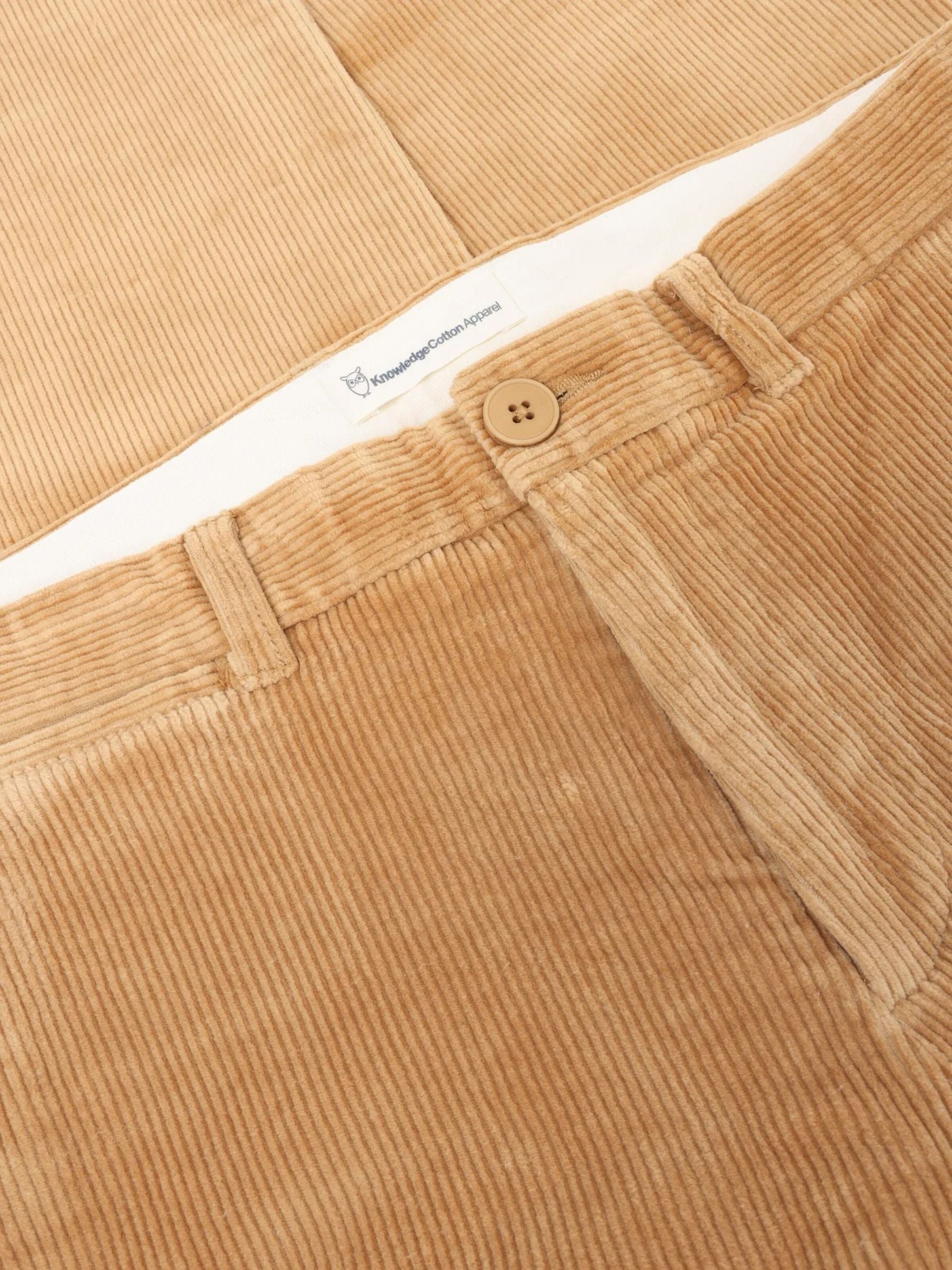 Chuck Cordhose aus Baumwolle, Apfel-Zimt | KNOWLEDGE COTTON APPAREL
