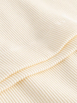 T-shirt Nykil in cotone goffrato écru | DEDICATED