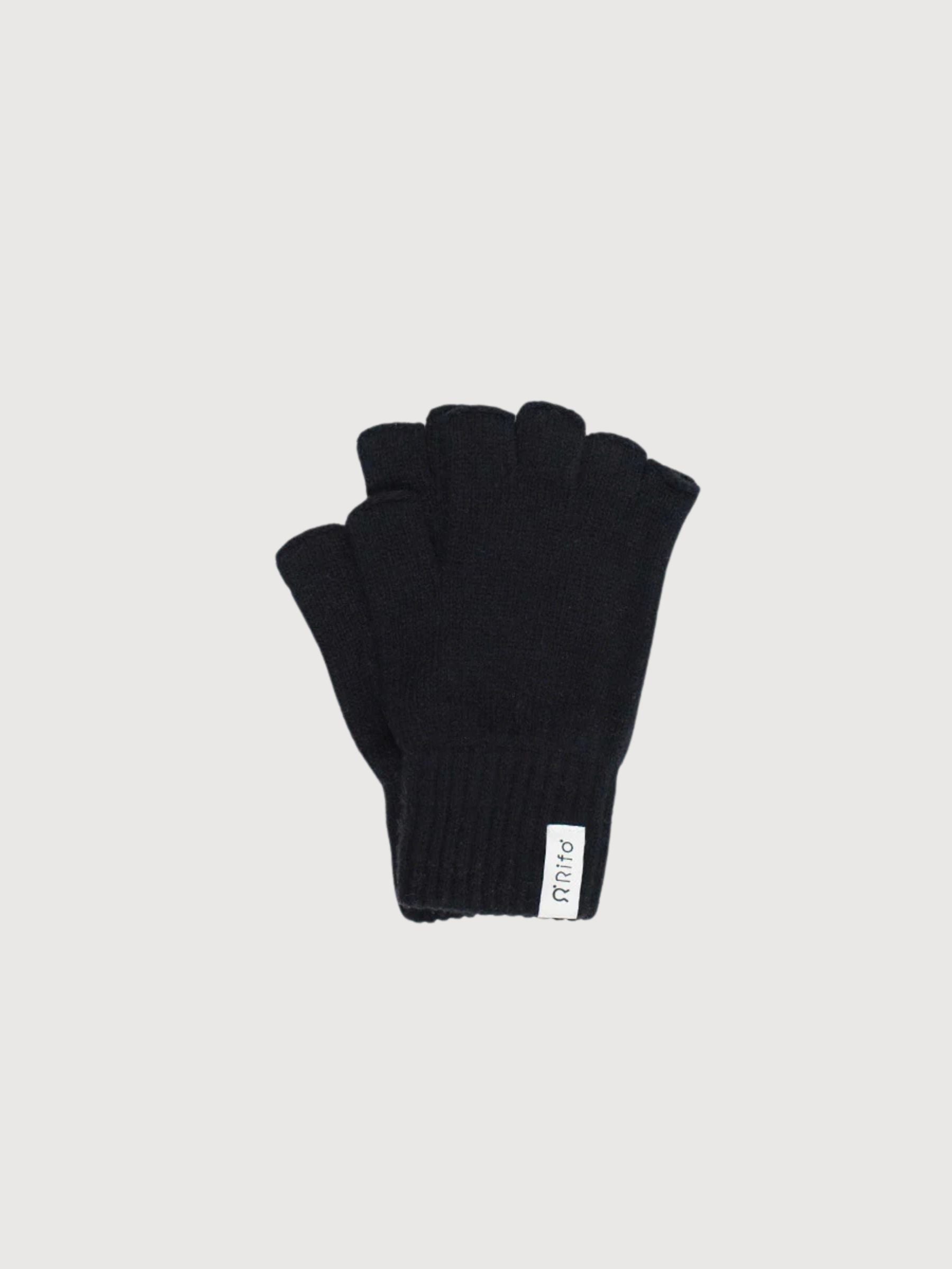 Sasha Handschue Fingerlosen Schwarz Damen | Rifo