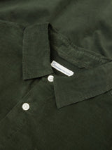 Organic Cotton Corduroy Shirt Forrest Night | KNOWLEDGE COTTON APPAREL