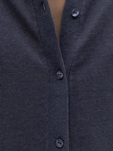 T-Shirt Strick Juniper Grau in Leinen | Ecoalf