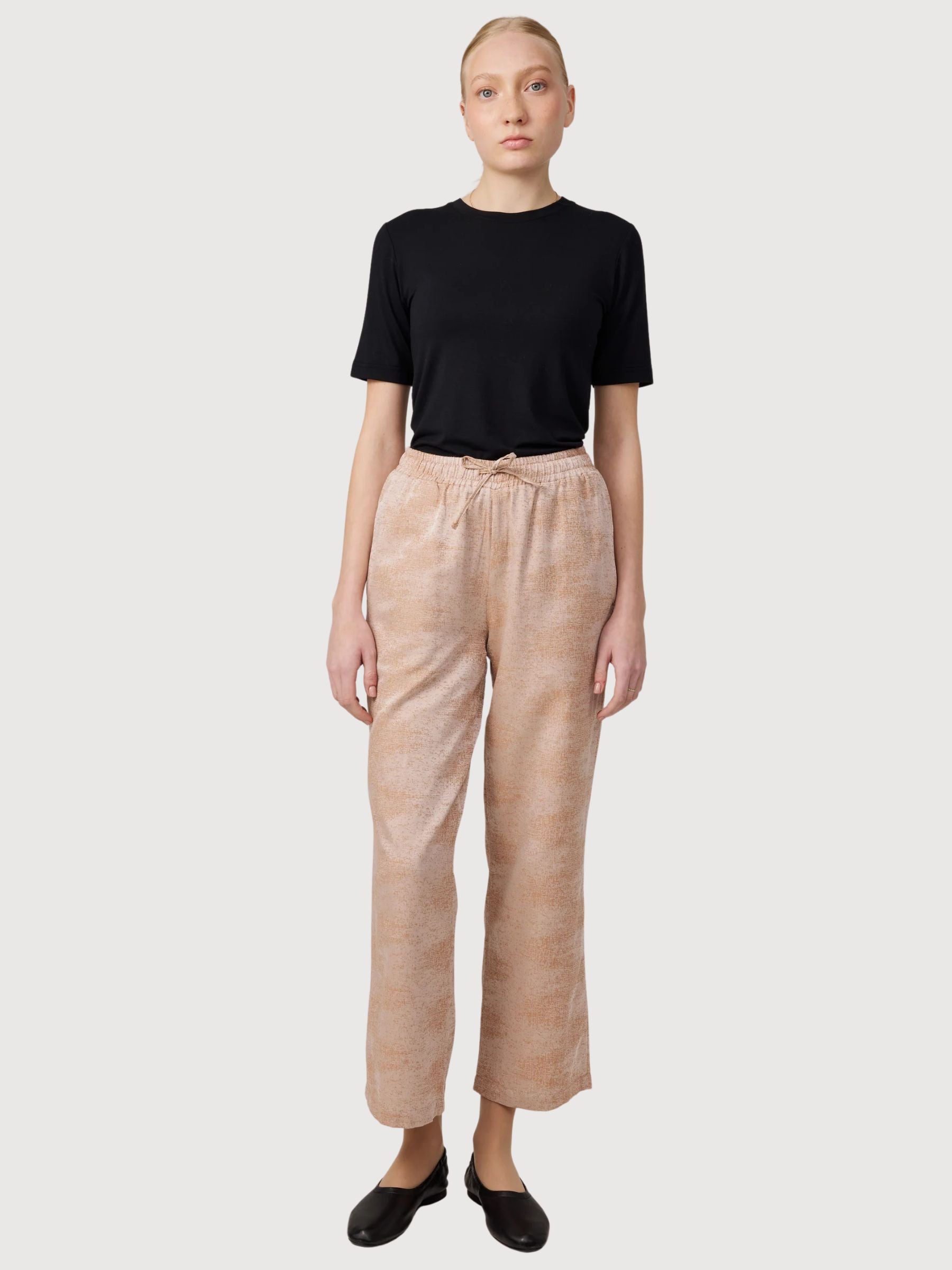 Pantaloni Josie Mocha | Makia