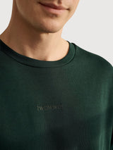 Roydon t-shirt dark green man | TWOTHIRDS