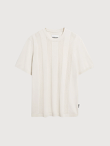 COTTON KNIT T-SHIRT Pure | ARMEDANGELS