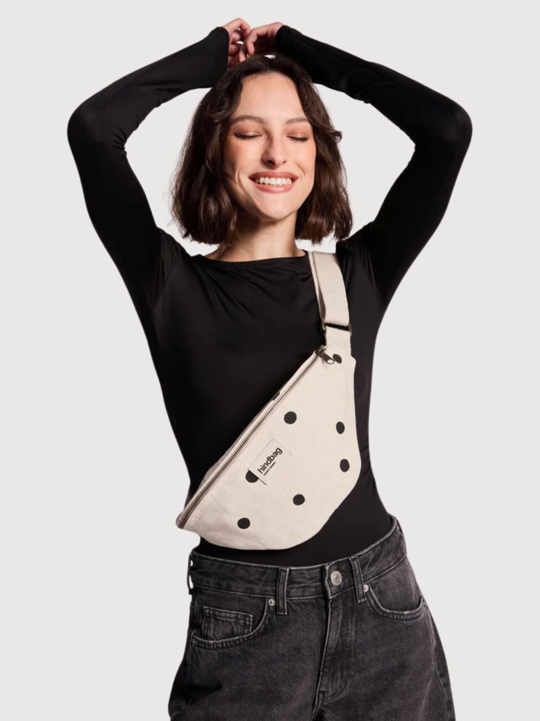 Olivia Pois Ecru | HINDBAG
