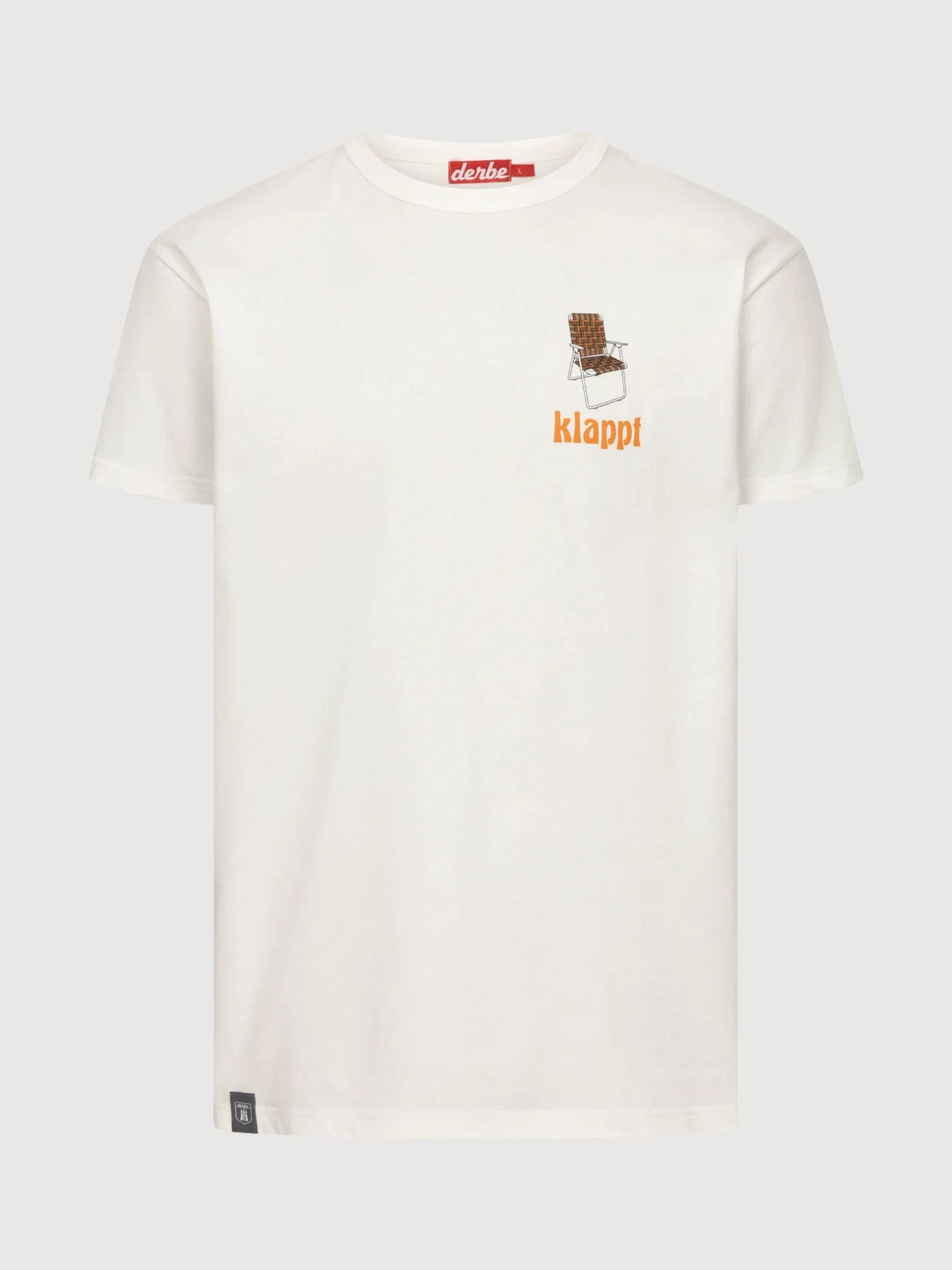 T-Shirt Klappt offwhite | Derbe