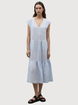 Kleid Arcilla Hellblau aus Leinen | Ecoalf