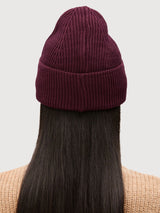 Beanie Iconic Nildaao Dark Purple | Armedangels